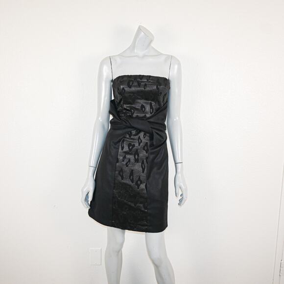 SEE By Chloe Women's Strapless Mini Dress Cocktail evening size 4 - Picture 1 of 12